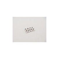 Hiro Seiko M2.5 Aluminum Countersunk Washer (S-Size) [Silver] (8pcs) HS-48874
