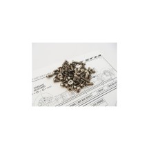 Hiro Seiko X1 24 Titanium Hex Socket Screw Set (116pcs) HS-48908