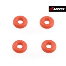 Iris Shock O-Ring 1.8x1.9mm (4pcs | red) IRIS-50036