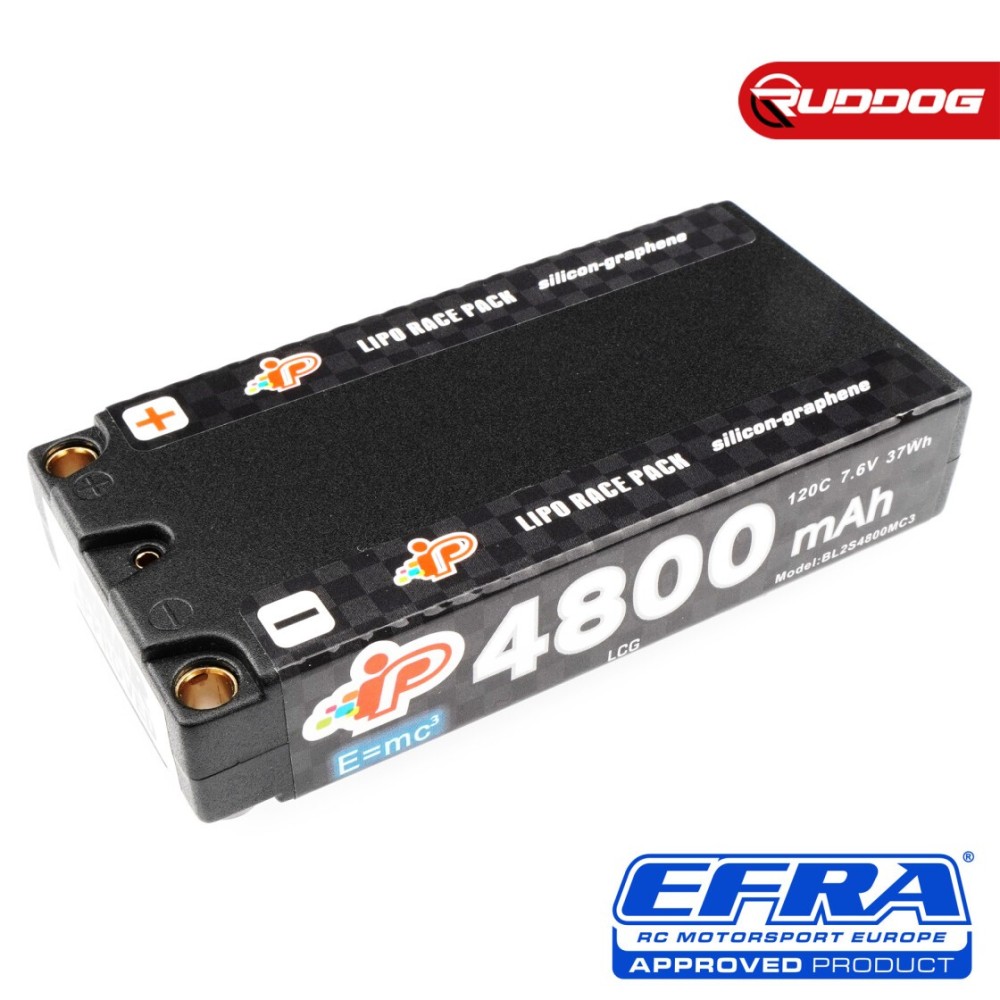Intellect MC3 4800mAh 120C 7.6V LCG Graphene Shorty Pack LiHV IP-BL2S4800MC3 Intellect MC3 4800mAh 120C 7.6V LCG Graphene Shorty Pack LiHV IP-BL2S4800MC3