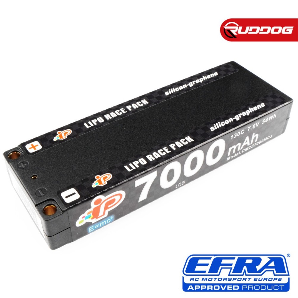 Intellect MC3 7000mAh 130C 7.6V Long Runtime LCG Graphene Stick Pack LiHV IP-CM2S7000MC3