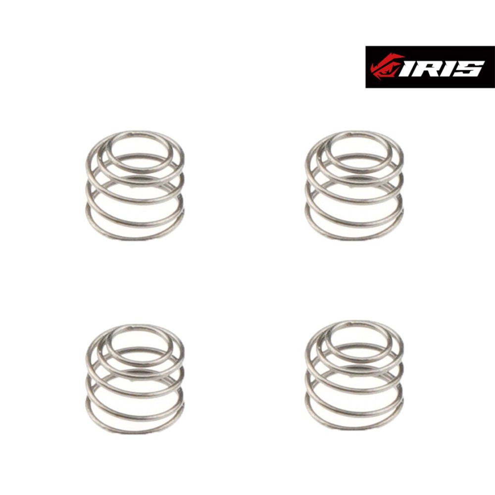 Iris ONE Internal Shock Spring 3mm (Silver | Soft) (4pcs) IRIS-75019 Iris ONE Internal Shock Spring 3mm (Silver | Soft) (4pcs) IRIS-75019