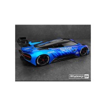 Bittydesign ARES-1 1/7 clear body for ARRMA Infraction/Limitless, 1.5mm thickness BDGT7-AS1