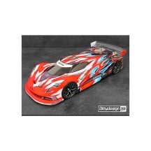 Bittydesign ARES-1 1/10 GT clear body 190mm BDGT-190AS1
