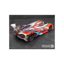 Bittydesign ARES-1 1/10 GT clear body 190mm BDGT-190AS1