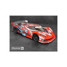 Bittydesign ARES-1 1/10 GT clear body 190mm BDGT-190AS1