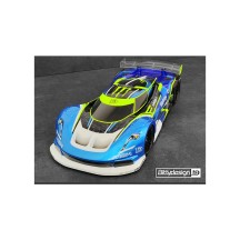 Bittydesign ARES-1 1/10 GT clear body 190mm BDGT-190AS1