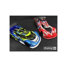 Bittydesign ARES-1 1/10 GT clear body 190mm BDGT-190AS1