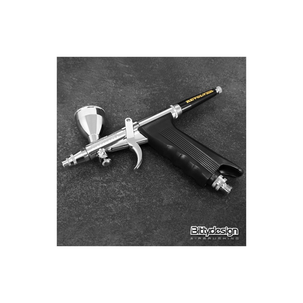 Bittydesign Revolver gravity-feed airbrush trigger (All Purpose) BDAIR-116B22 Bittydesign Revolver gravity-feed airbrush trigger (All Purpose) BDAIR-116B22