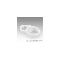 JConcepts Scalloped 2.2 carpet turf LP front insert, 2pc. JCO3275