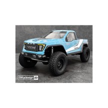 Bittydesign ROCK1 1/10 clear body for all 12.3" (313mm) wheelbase Rock Crawler, 1mm BDCR-RK1