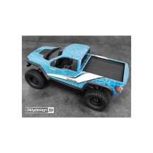 Bittydesign ROCK1 1/10 clear body for all 12.3" (313mm) wheelbase Rock Crawler, 1mm BDCR-RK1