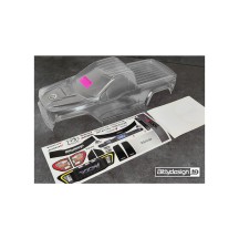 Bittydesign ROCK1 1/10 clear body for all 12.3" (313mm) wheelbase Rock Crawler, 1mm BDCR-RK1