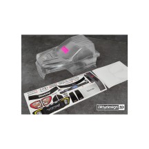 Bittydesign ROCK1 1/10 clear body for all 313mm wheelbase Rock Crawler models, Pre-Cut, 1mm, only cab BDCR-RK1-C