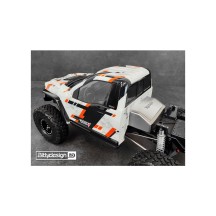 Bittydesign ROCK1 1/10 clear body for all 313mm wheelbase Rock Crawler models, Pre-Cut, 1mm, only cab BDCR-RK1-C