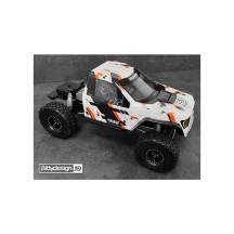 Bittydesign ROCK1 1/10 clear body for all 313mm wheelbase Rock Crawler models, Pre-Cut, 1mm, only cab BDCR-RK1-C