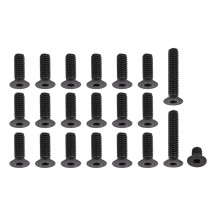 Tornillos 8-32 negros RC10CC Team Associated AE6316