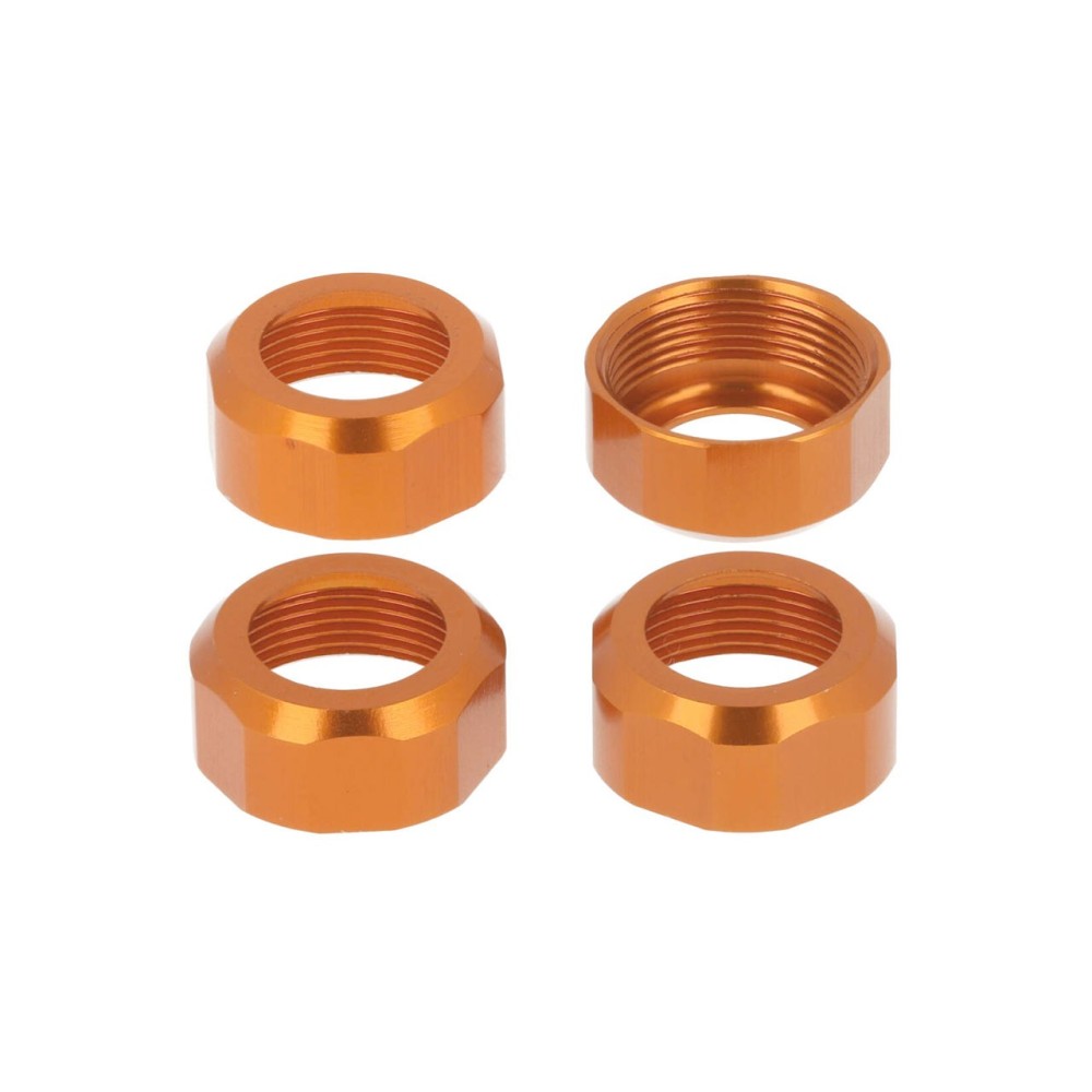 Tapa de amortiguador anodizada naranja CQ0108 Tapa de amortiguador anodizada naranja CQ0108