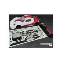 Bittydesign P-G3TR 1/7 Pre-Painted body for ARRMA Infraction/Limitless, Pre-Cut, 1.5mm BDAR7-PG3TR-PP