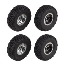 Element RC Enduro12, Wheels and Tires, chrome AE41137
