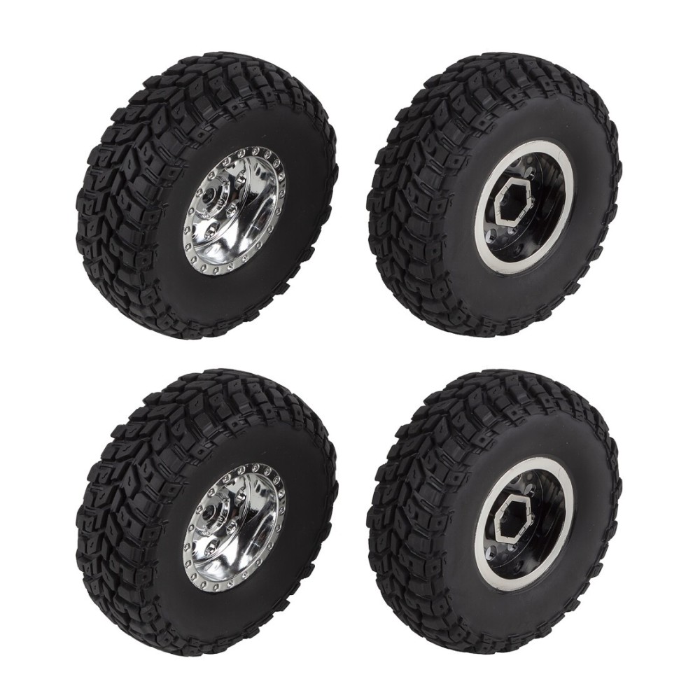 Element RC Enduro12, Wheels and Tires, chrome AE41137