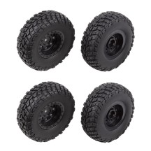 Element RC Enduro12, Wheels and Tires, black AE41142