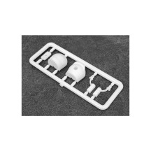 Bittydesign Universal Helmet for 1/10 Formula cars including mirrors (white) BDF1-HLM