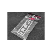 Bittydesign Universal Helmet for 1/10 Formula cars including mirrors (white) BDF1-HLM