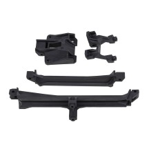 Refuerzos superiores chasis FT carbono SR7 Team Associated AE26076