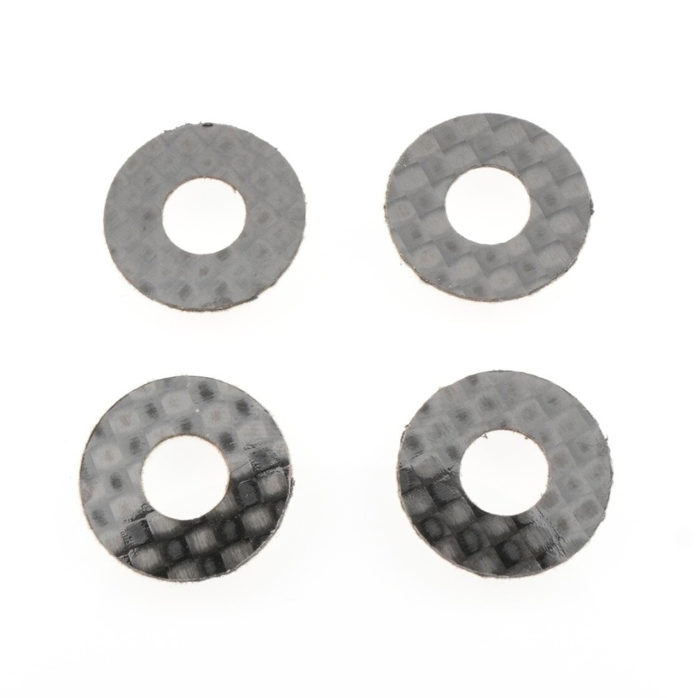 Revolution Design Ultra 1/10 TC Carbon Fiber Body Washers (4pcs | for 6mm Posts) RDRP0622 Revolution Design Ultra 1/10 TC Carbon Fiber Body Washers (4pcs | for 6mm Posts) RDRP0622
