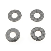 Revolution Design Ultra 1/10 Offroad & 1/12 Onroad Carbon Fiber Body Washers (4pcs | for 5mm Posts) RDRP0623