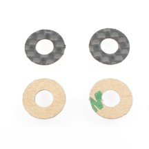 Revolution Design Ultra 1/10 Offroad & 1/12 Onroad Carbon Fiber Body Washers (4pcs | for 5mm Posts) RDRP0623