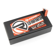 RUDDOG 3000mAh 50C 11.1V LiPo Short Stick Pack Battery with T-Plug RP-0769