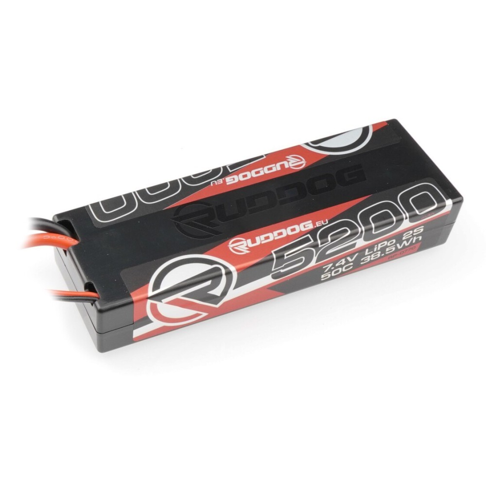RUDDOG 5200mAh 50C 7.4V LiPo Stick Pack Battery with T-Plug RP-0770 RUDDOG 5200mAh 50C 7.4V LiPo Stick Pack Battery with T-Plug RP-0770