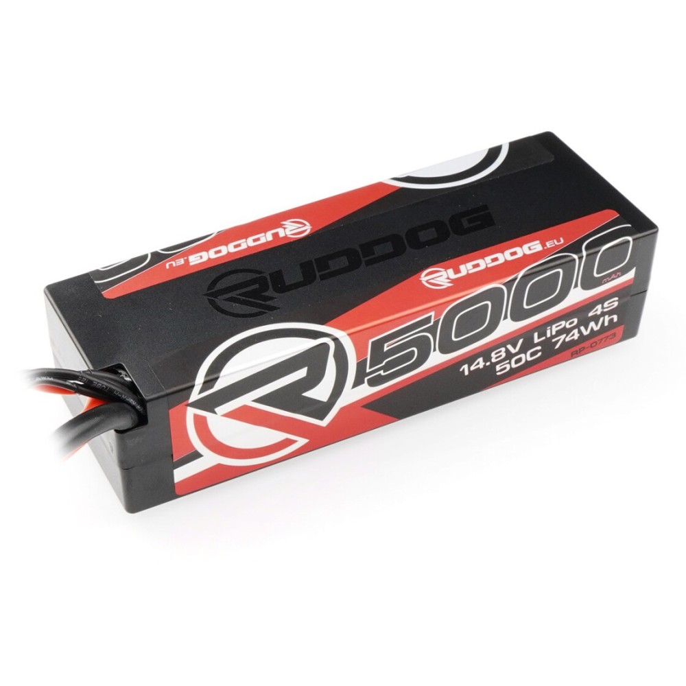 RUDDOG 5000mAh 50C 14.8V LiPo Stick Pack Battery with T-Plug RP-0773 RUDDOG 5000mAh 50C 14.8V LiPo Stick Pack Battery with T-Plug RP-0773