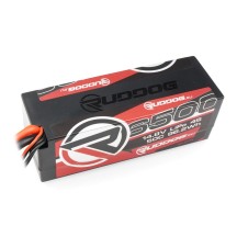 RUDDOG 6500mAh 50C 14.8V LiPo Stick Pack Battery with T-Plug RP-0774