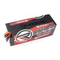 RUDDOG 6500mAh 50C 14.8V LiPo Stick Pack Battery with T-Plug RP-0774