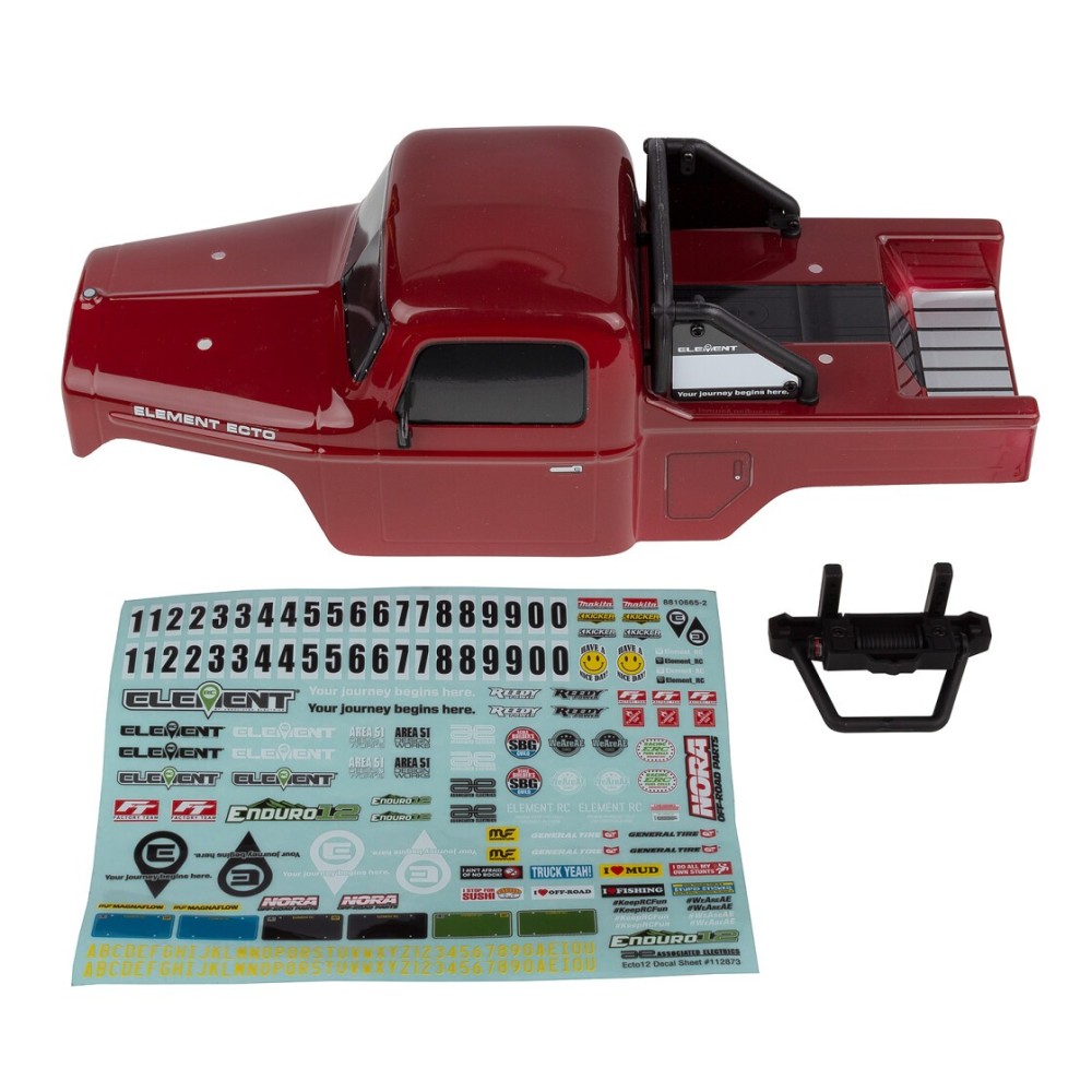 Carrocería Ecto roja Enduro12 Element RC AE41138 Carrocería Ecto roja Enduro12 Element RC AE41138