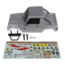 Element RC Enduro12, Bushido Body Set, silver AE41143