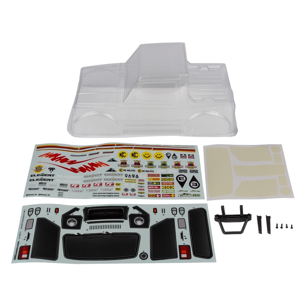 Carrocería Bushido transparente para Enduro12 Element RC AE41144 Carrocería Bushido transparente para Enduro12 Element RC AE41144