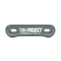 RC-Project One Piece Wing Button in Ergal 7075 T6 Grey RCPJ-A007G