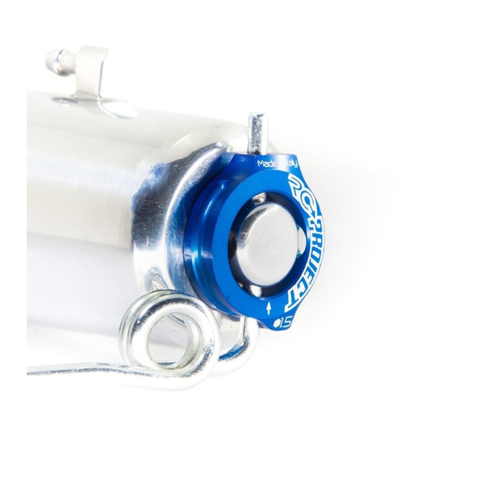 RC-Project "The Ring" muffler support Blue RCPJ-A010-BU