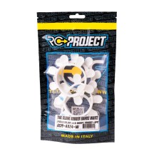 RC-Project Tire Gluing Rubber Bands White (4) RCPJ-A024-W