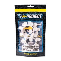 RC-Project Tire Gluing Rubber Bands White (4) RCPJ-A024-W