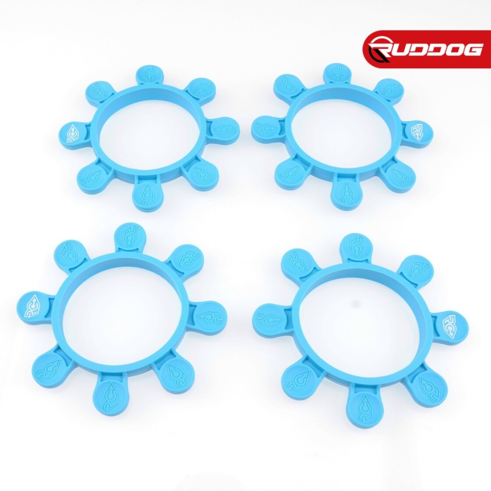 RC-Project Tire Gluing Rubber Bands Cyan (4) RCPJ-A024-C RC-Project Tire Gluing Rubber Bands Cyan (4) RCPJ-A024-C