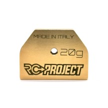 RC-Project Front Chassis Weight 20g for HB Racing 819RS/819/817 RCPJ-HB819-010