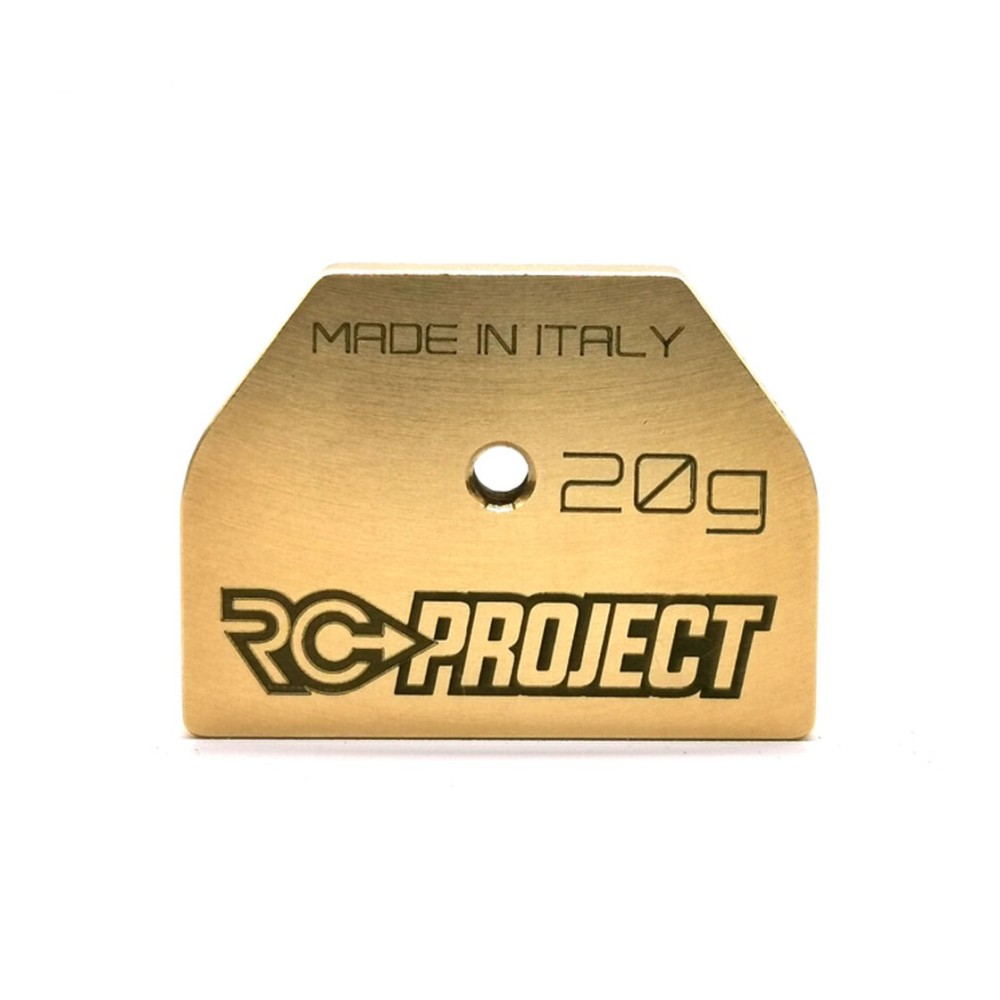 RC-Project Front Chassis Weight 20g for HB Racing 819RS/819/817 RCPJ-HB819-010 RC-Project Front Chassis Weight 20g for HB Racing 819RS/819/817 RCPJ-HB819-010