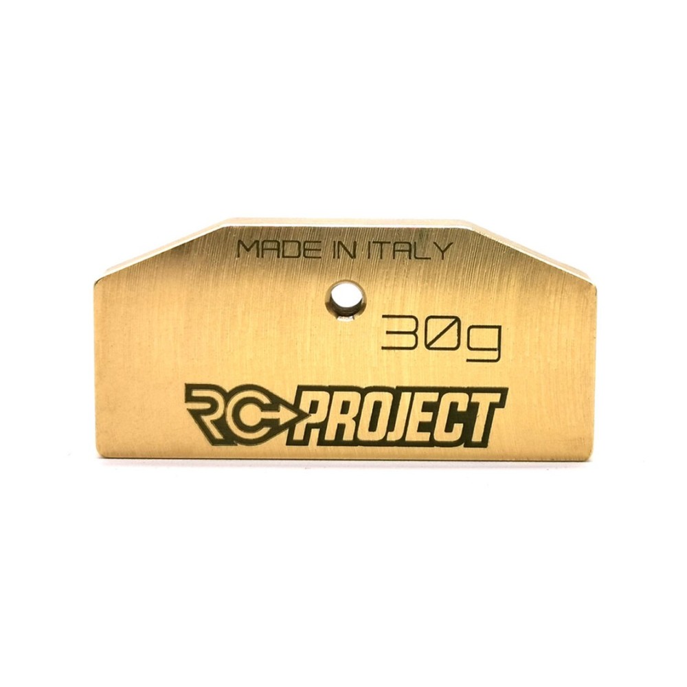 RC-Project Rear Chassis Weight 30g for HB Racing 819RS/819/817 RCPJ-HB819-013