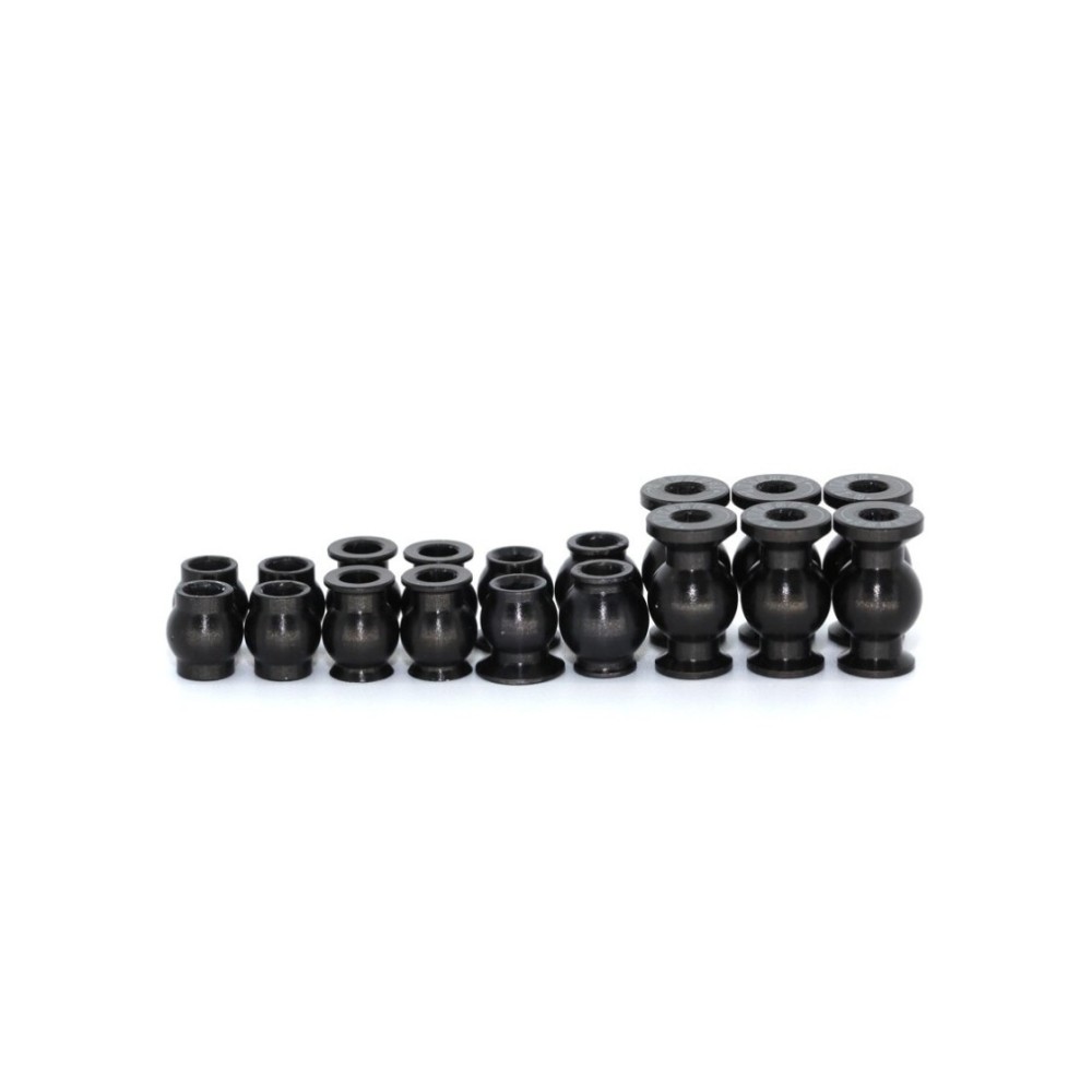 RC-Project Kit Balls "REVERSE" in Ergal 7075-T6 for Mugen Seiki MBX8 RCPJ-MSMBX8-100
