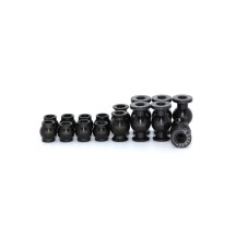 RC-Project Kit Balls "REVERSE" in Ergal 7075-T6 for Team Associated RC8B4 | RC8B3.2 RCPJ-AEB3.1-100